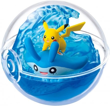 Pikachu, Tamanta (Natsu no Umi no Bouken), Pocket Monsters, Re-Ment, Trading