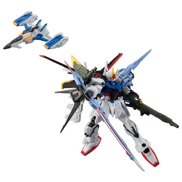 FX-550 Skygrasper, GAT-X105 Strike Gundam, GAT-X105+AQM/E-X01 Aile Strike Gundam, GAT-X105+AQM/E-X02 Sword Strike Gundam, GAT-X105+AQM/E-X03 Launcher Strike Gundam, GAT-X105+AQM/E-YM1 Perfect Strike Gundam, Kidou Senshi Gundam SEED, Bandai, Trading