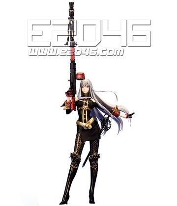 Selvaria Bles, Valkyria Chronicles, E2046, Garage Kit, 1/8