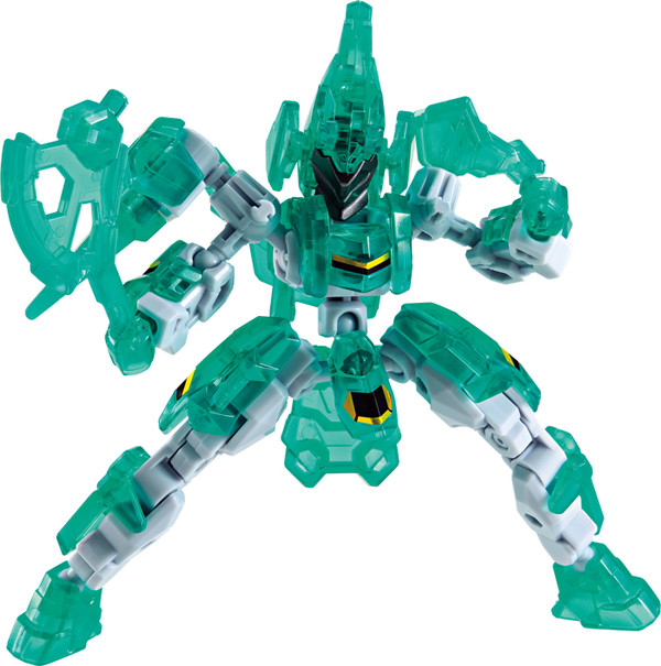 Schwarz Fohse (Clear Green), Bandai, Trading, 4910138590211