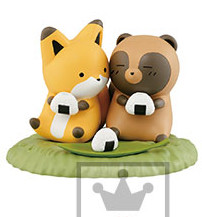 Kitsune, Tanuki (Omusubi Oishii ne), Tanuki To Kitsune, Banpresto, Trading
