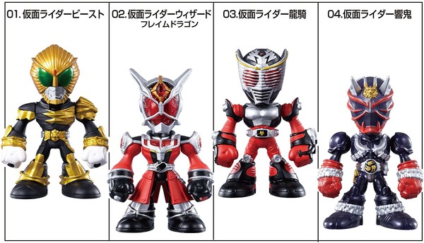 Kamen Rider Beast, Kamen Rider Wizard, Bandai, Trading