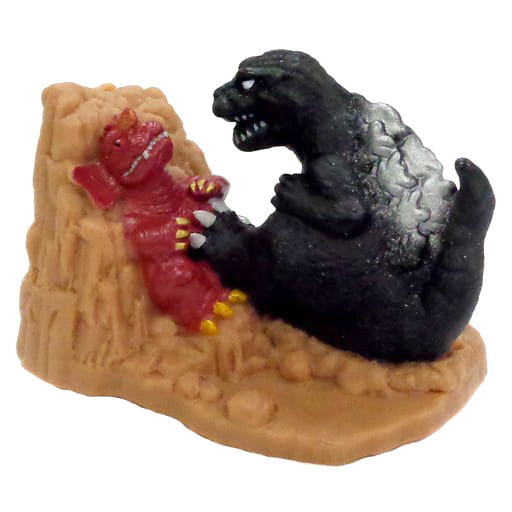 Baragon, Gojira, Gojira, Mothra, King Ghidorah Daikaijuu Soukougeki, Bandai, Trading