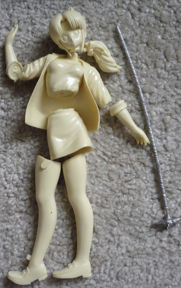Pai, 3x3 Eyes Seima Densetsu, Fukuya, Garage Kit, 1/8