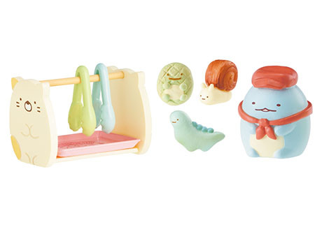 Neko, Nisetsumuri, Tokage, Tokage (Honmono), Tokage no Okaasan (Sumisshi), Sumikko Gurashi, Re-Ment, Trading