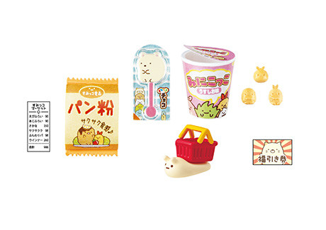 Aji Furai no Shippo, Ebi Furai no Shippo, Nisetsumuri, Shirokuma, Tonkatsu, Sumikko Gurashi, Re-Ment, Trading