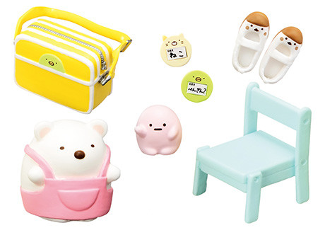 Neko, Penguin?, Shirokuma, Suzume, Tapioca, Sumikko Gurashi, Re-Ment, Trading