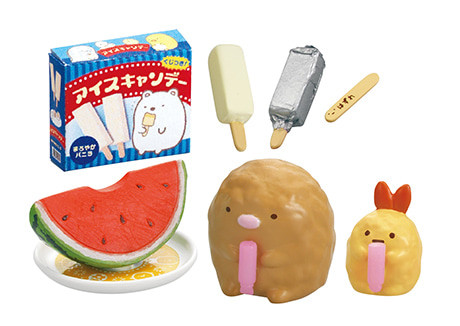 Ebi Furai no Shippo, Furoshiki, Hokori, Nisetsumuri, Penguin?, Tapioca, Tonkatsu, Zassou, Sumikko Gurashi, Re-Ment, Trading