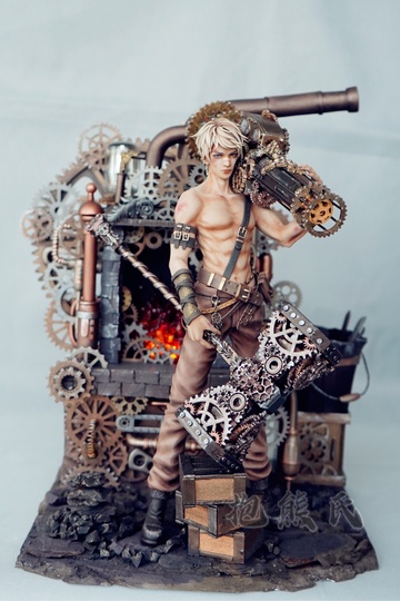 Blacksmith Emerald, Original Character, Individual sculptor, Garage Kit