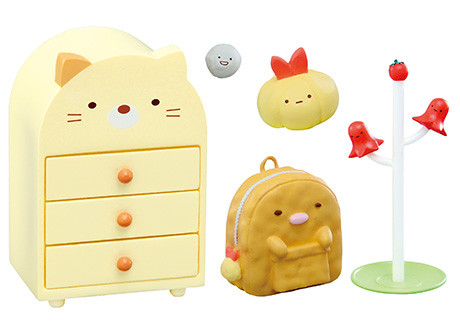 Ebi Furai no Shippo, Hokori, Neko, Tako Wiener, Tonkatsu, Sumikko Gurashi, Re-Ment, Trading