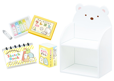 Ebi Furai no Shippo, Hokori, Neko, Penguin?, Shirokuma, Tokage, Tonkatsu, Sumikko Gurashi, Re-Ment, Trading