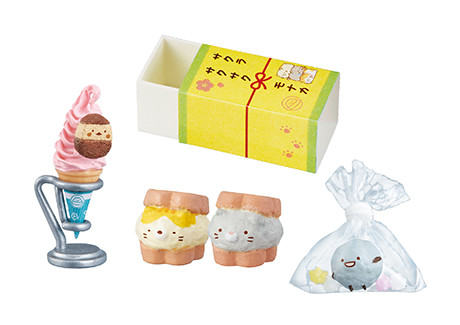 Hokori, Neko no Kyoudai (Gray), Neko no Kyoudai (Tora), Suzume, Sumikko Gurashi, Re-Ment, Trading
