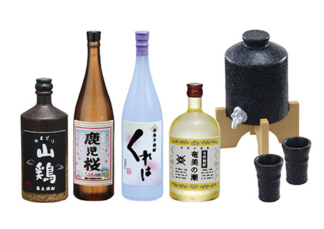 Japanese Shochu, Re-Ment, Trading, 4521121506173