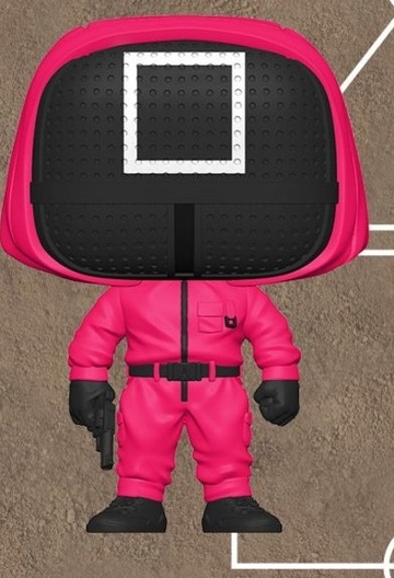 Manager Guard (Square), Squid Game, Funko, Pre-Painted