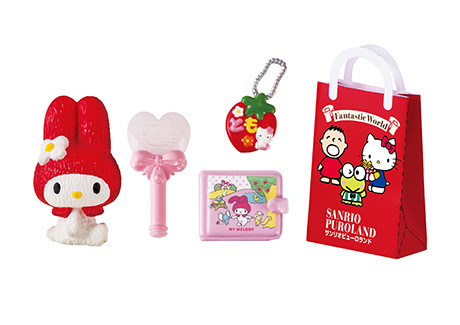 Flat, Hasunoue Keroppi, Hello Kitty, Minna no Tabo, My Melody, Risu-kun, Sanrio Characters, Re-Ment, Trading