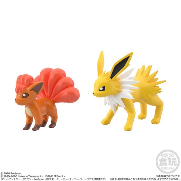 Rokon, Pocket Monsters, Bandai, Trading, 1/20