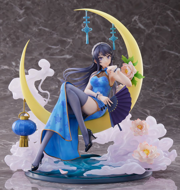 Mai Sakurajima (Sakurajima Mai China Dress), Seishun Buta Yarou Wa Bunny Girl Senpai No Yume O Minai, WING, Pre-Painted, 1/7