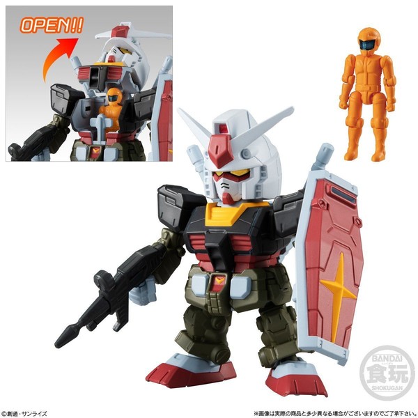 RX-78-2 Gundam (Real Type Color), Kidou Senshi Gundam, Bandai, Trading