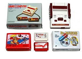 Nintendo Famicom &amp; Cassette in Box Set [197868], Donkey Kong, Dr. Mario, Banpresto, Trading