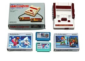 Nintendo Famicom &amp; Cassette in Box Set [197869], Ice Climber, Urban Champion, Banpresto, Trading