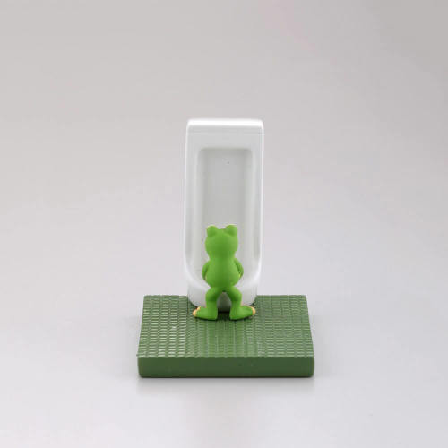 Sato Kunio's Animal"Bathroom In Groups"2 (Frog), Kunio Sato Animal Illustration, Kaiyodo, Trading, 4537807022349