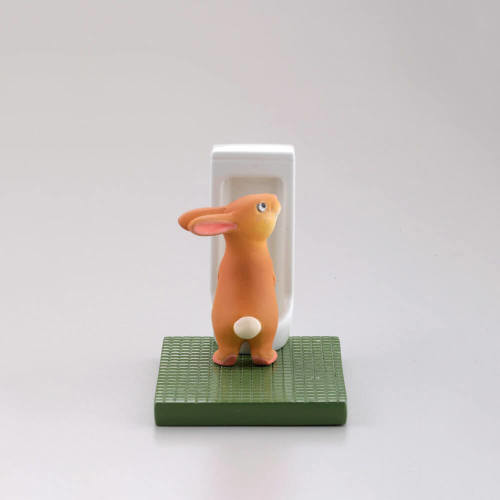 Sato Kunio's Animal"Bathroom In Groups"2 (Rabbit), Kunio Sato Animal Illustration, Kaiyodo, Trading, 4537807022349