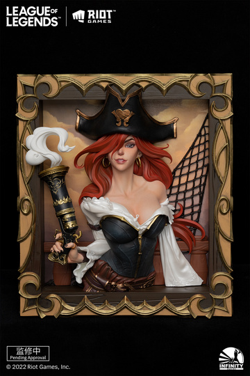 Miss Fortune (The Bounty Hunter 3D Photo Frame), League Of Legends, Infinity Studio, Pre-Painted