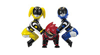 Akiba Blue, Akiba Red, Akiba Yellow, Marushina, Hikounin Sentai Akibaranger, Plex, Trading