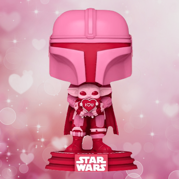 Mandalorian, The Child (#498 Mandalorian with Grogu Valentine's Day), STAR WARS: The Mandalorian, Funko, Pre-Painted