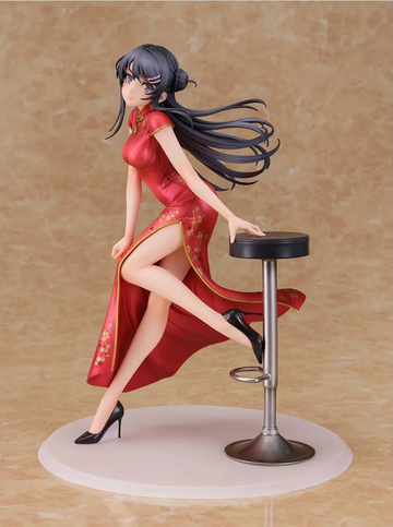 Mai Sakurajima (Sakurajima Mai Chinese Dress), Seishun Buta Yarou Wa Bunny Girl Senpai No Yume O Minai, WING, Pre-Painted, 1/7