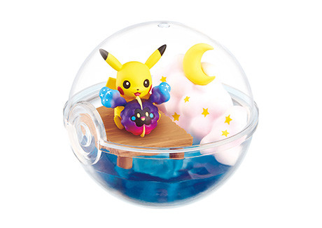 Cosmog, Pikachu, Pocket Monsters Sun & Moon, Re-Ment, Trading