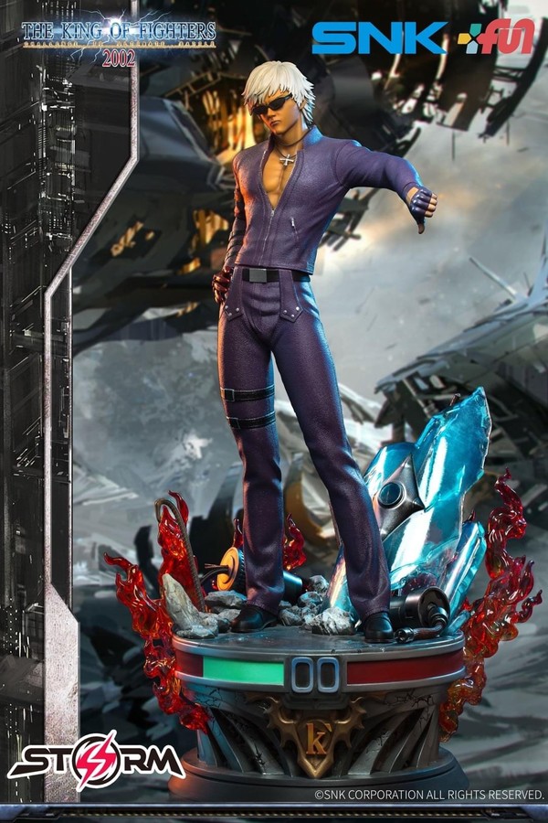 K', The King Of Fighters 2002, Strom Linker, Pre-Painted