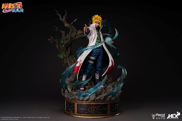 Namikaze Minato, Naruto Shippuuden, Hex Collectibles, Pre-Painted, 1/4