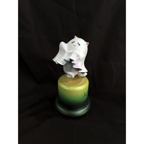 Ghost March I (Cat), Original, Vanilla Gallery, Pre-Painted