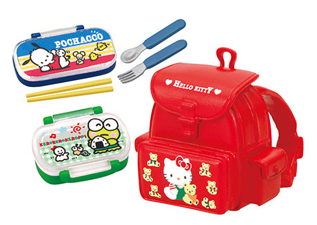 Choppy, Den Den, Hasunoue Keroppi, Hello Kitty, Pi-chans, Pochacco, Teru Teru, Tiny Chum, Sanrio Characters, Re-Ment, Trading