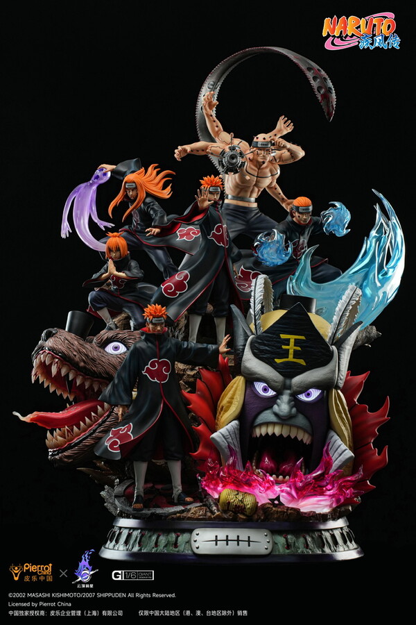 Pain, Naruto Shippuuden, Pickstar Studios, Pre-Painted, 1/6