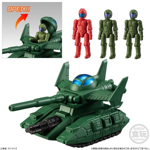 Magella Attack & 3 Pilots, Kidou Senshi Gundam, Bandai, Trading, 4549660338376