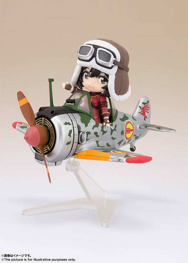 Kirie (& Hayabusa Type 1 (Kirie Use)), Kouya No Kotobuki Hikoutai, Bandai Spirits, Trading