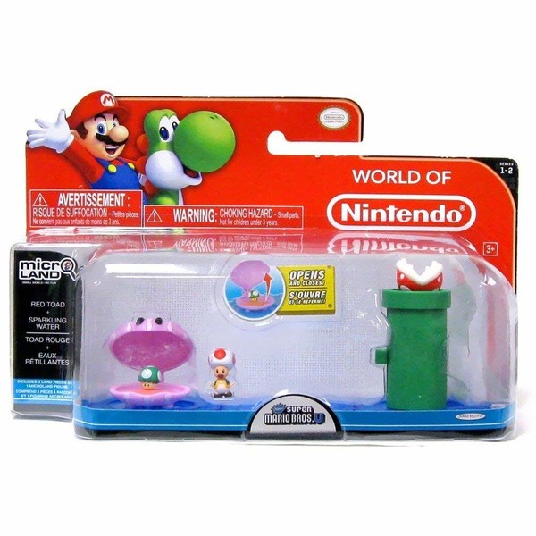 Akoyagai, Kinopio, Packun Flower, New Super Mario Bros. U, Jakks Pacific, Trading