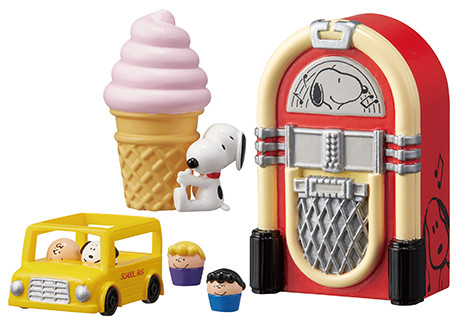 Charlie Brown, Lucy van Pelt, Schroeder, Snoopy, Peanuts, Re-Ment, Trading