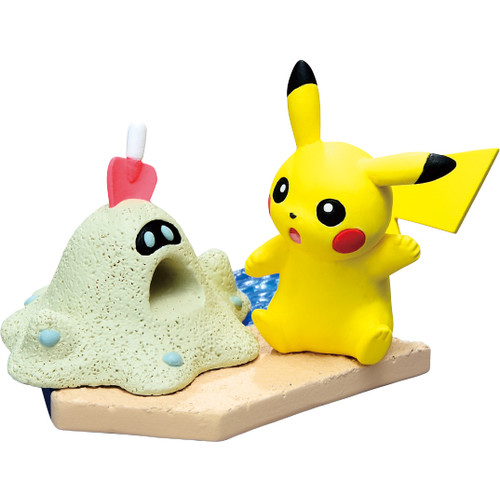 Pikachu, Sunabaa (Sand), Pocket Monsters, Re-Ment, Pokémon Center, Trading