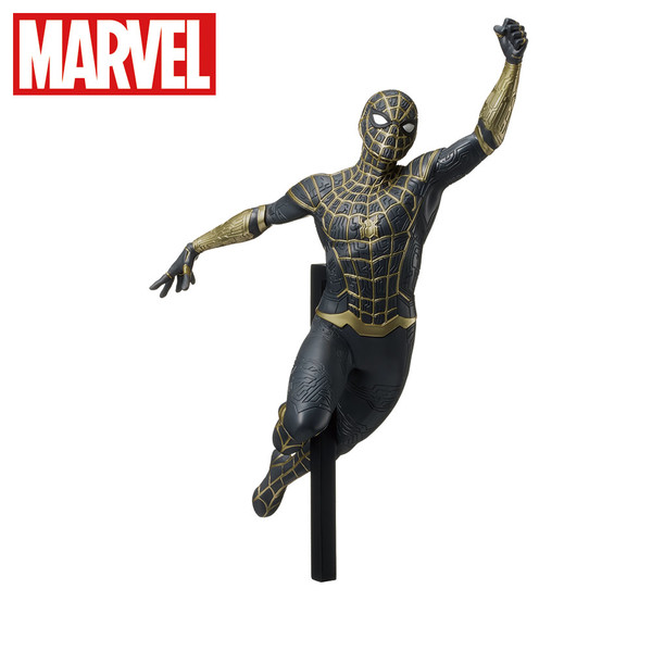 Spider-Man (Black & Gold Suit), Spider-Man: No Way Home, SEGA, Pre-Painted