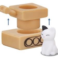 Cat and Cardboard Tank, Miniature [4905040613677] (Buchi Cat and Carboard Tank), Epoch, Trading, 4905040613677