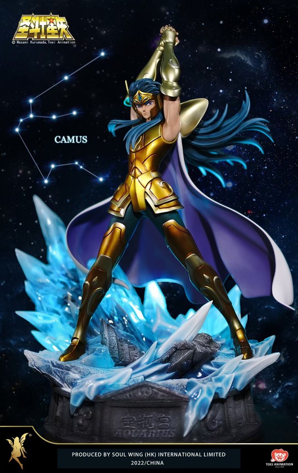 Aquarius Camus, Saint Seiya, Soul Wing, Pre-Painted, 1/4
