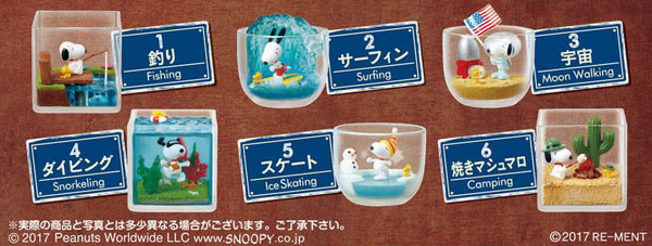 Snoopy, Woodstock (Ice Skating), Peanuts, Re-Ment, Trading