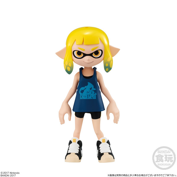 Inkling (Girl, Neon Yellow), Splatoon 2, Bandai, Trading