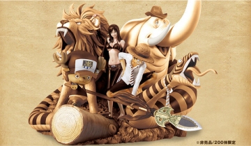 Luffy Monkey D., Robin Nico, Tony Tony Chopper (Luffy, Robin and Tony Tony Chopper Zozo), One Piece, MegaHouse, Pre-Painted