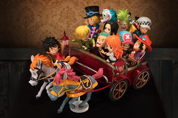 Bartolomeo, Boa Hancock, Monkey D. Luffy, Nami, Portgas D. Ace, Roronoa Zoro, Sabo, Salome, Sanji, Tony Tony Chopper, Trafalgar Law (Classic Color), One Piece, Banpresto, Trading