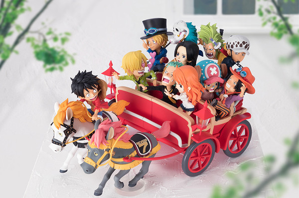 Bartolomeo, Boa Hancock, Monkey D. Luffy, Nami, Portgas D. Ace, Roronoa Zoro, Sabo, Salome, Sanji, Tony Tony Chopper, Trafalgar Law (Original Color), One Piece, Banpresto, Trading