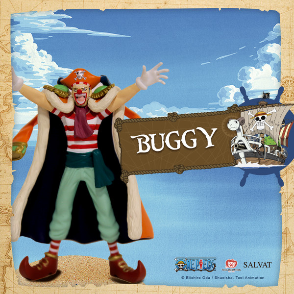 Douke no Buggy, One Piece, Estudio Fénix, Hachette Collections, Editorial Salvat, Trading